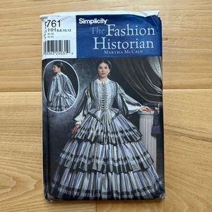 Simplicity 9761, sewing pattern, sizes 6-12